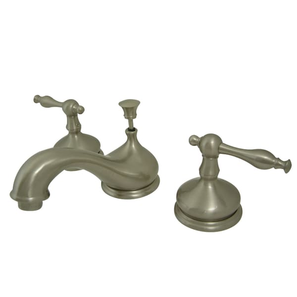 KS1168NL 8" Widespread Bathroom Faucet, Brushed Nickel